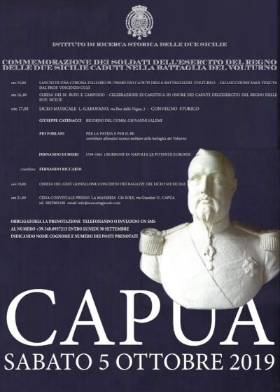 Commemorazione dei soldati caduti nella battaglia del Volturno